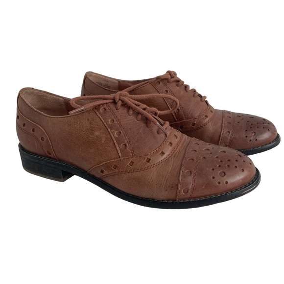 Miz Mooz Shoes - Miz Mooz Womens Sz 7.5 Monaco Oxford Lace Up Derby Office Classic Modest Work